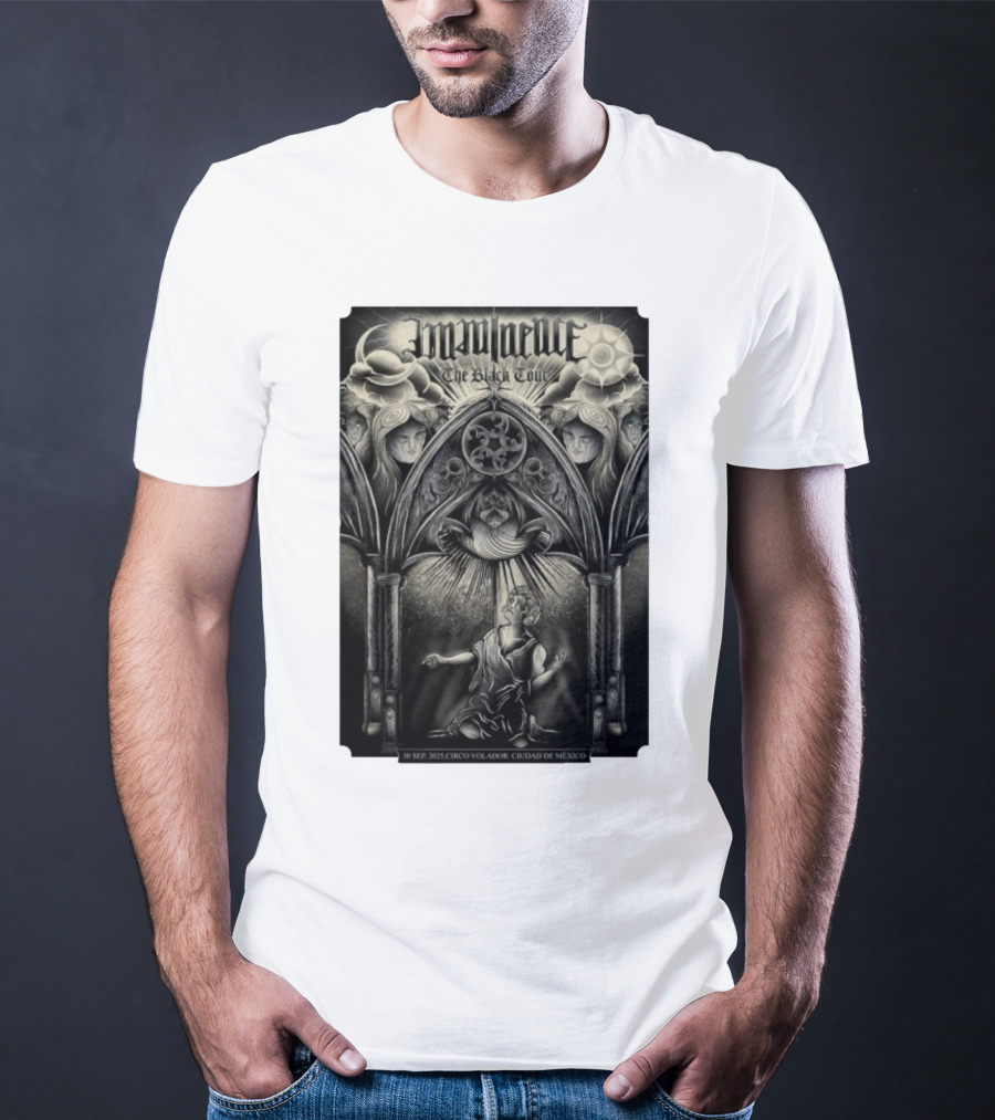 Imminence The Black Tour 30 Sep 2025 Circo Volador Ciudad De México T-Shirt