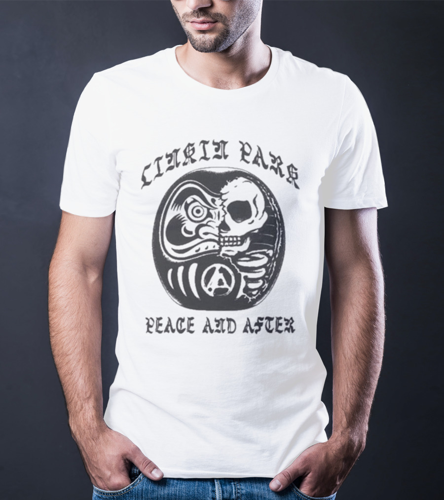 Linkin Park Peace And After Daruma Skull Collaboration T-Shirt