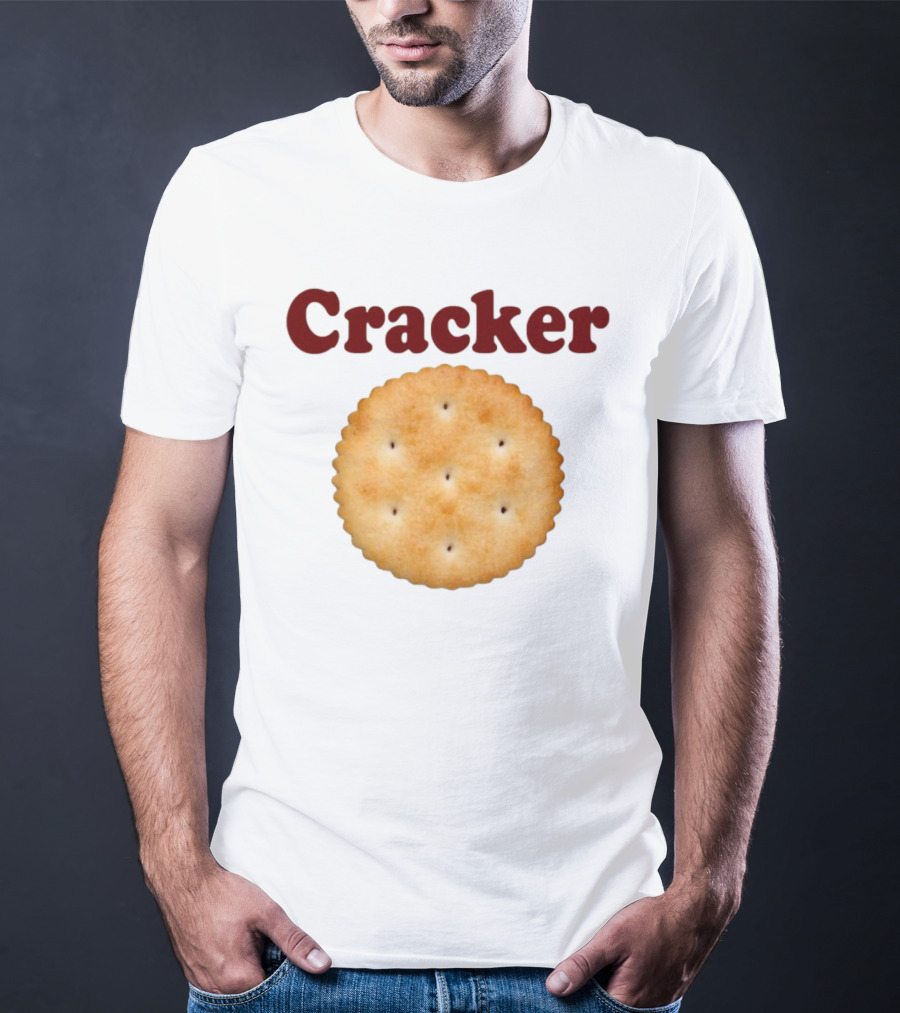 Cracker Biscuit Snack Round Baked Treat T-Shirt