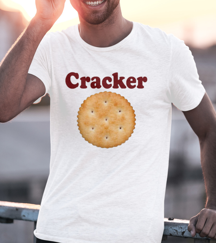 Cracker Biscuit Snack Round Baked Treat T-Shirt