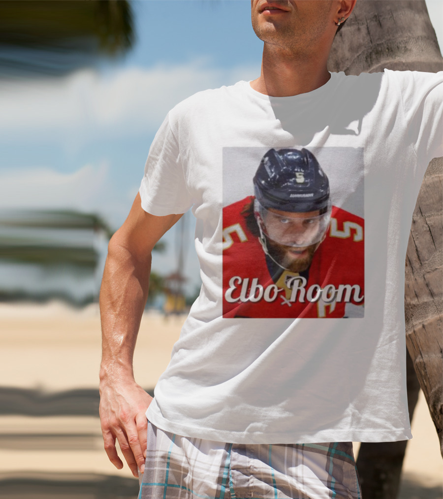 Elbo Room Hockey Player Warrior Number 5 T-Shirt