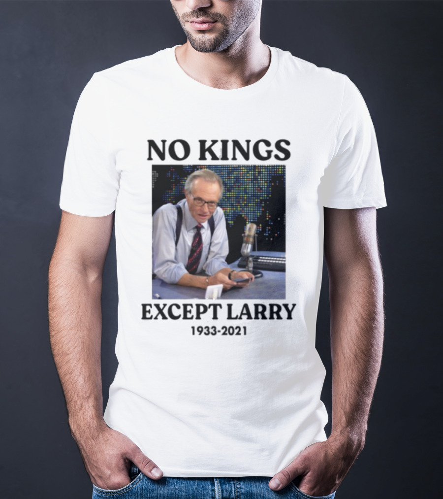 Justinboldaji Fuck Ice No Kings Except Larry 1933 2021 T-Shirt