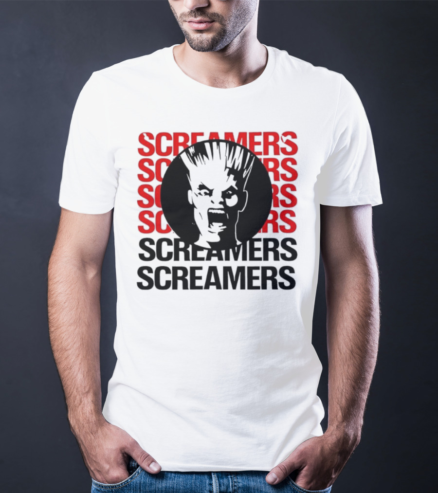 Screamers Demos Album Punk Iconic Silhouette T-Shirt