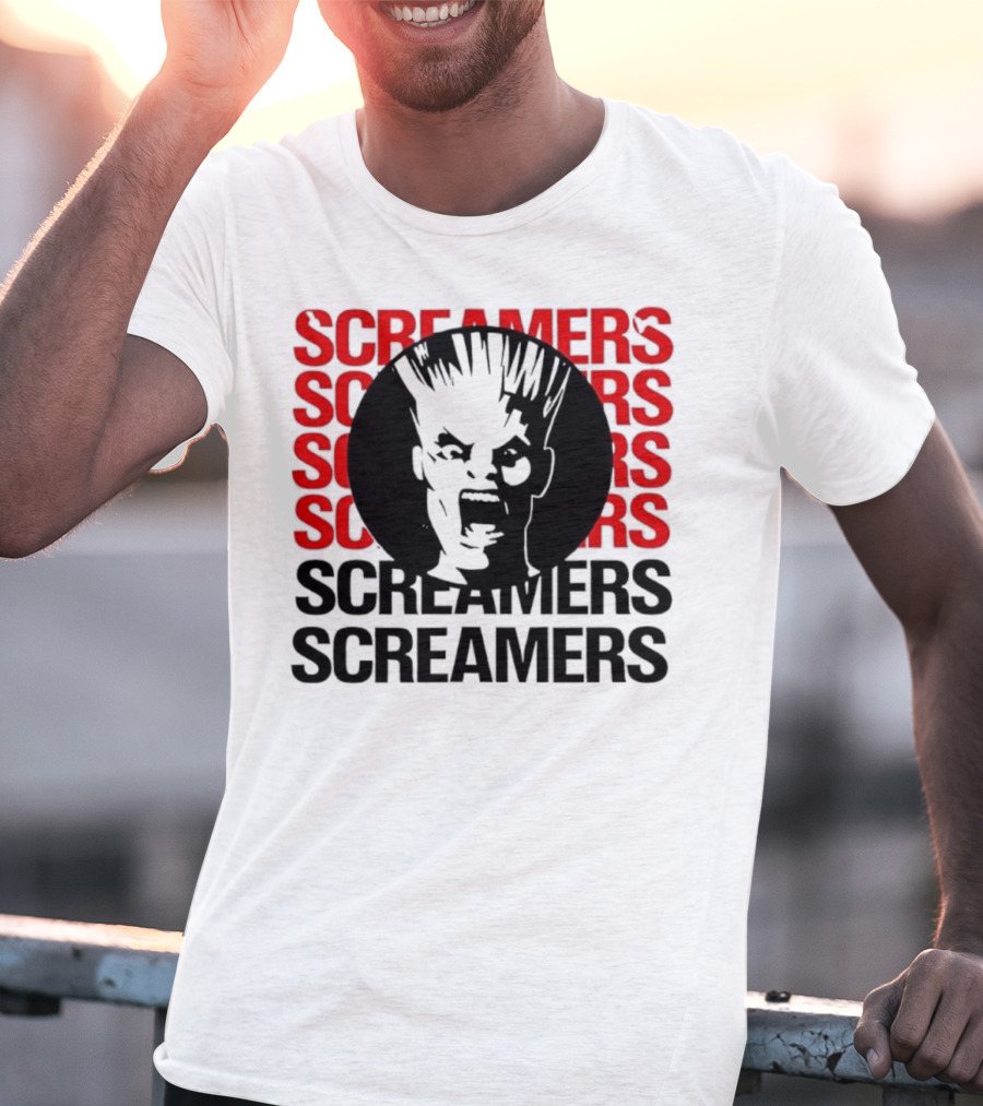 Screamers Demos Album Punk Iconic Silhouette T-Shirt