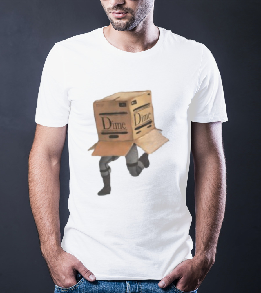 Metal Gear Solid Dime Box Costume Running T-Shirt