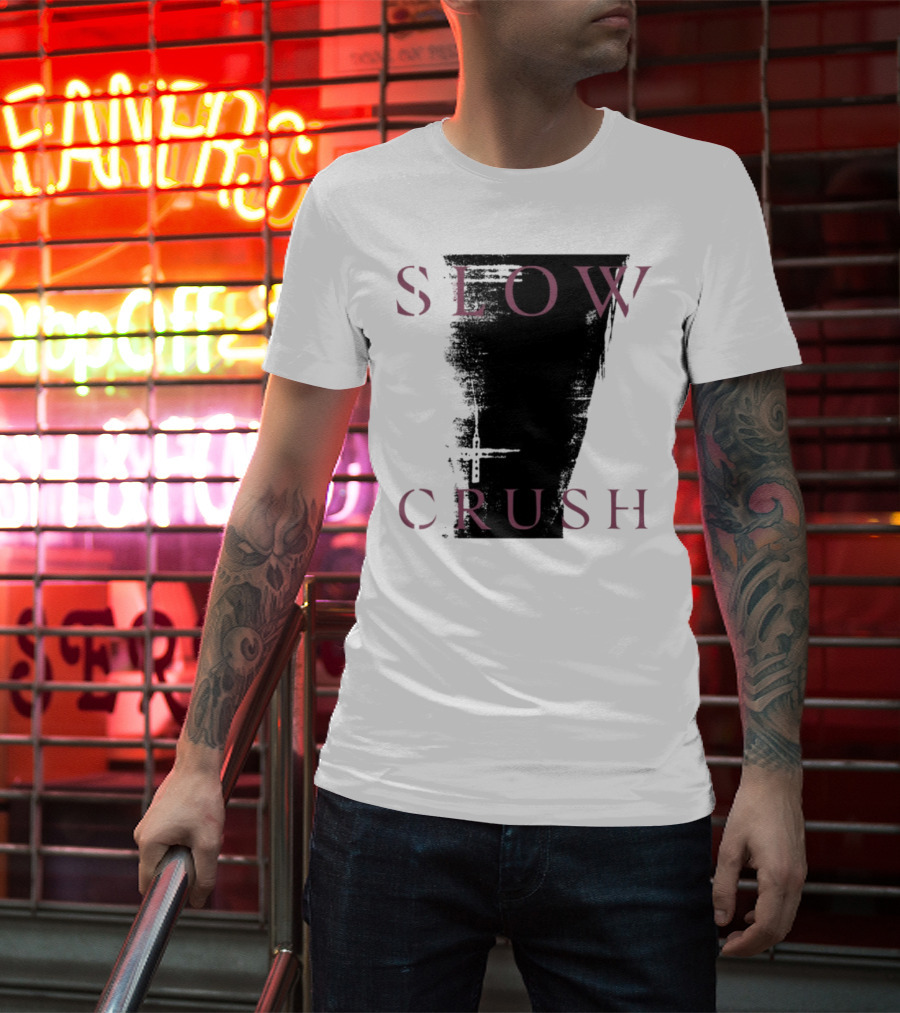 Slow Crush Thirst White 7 T-Shirt