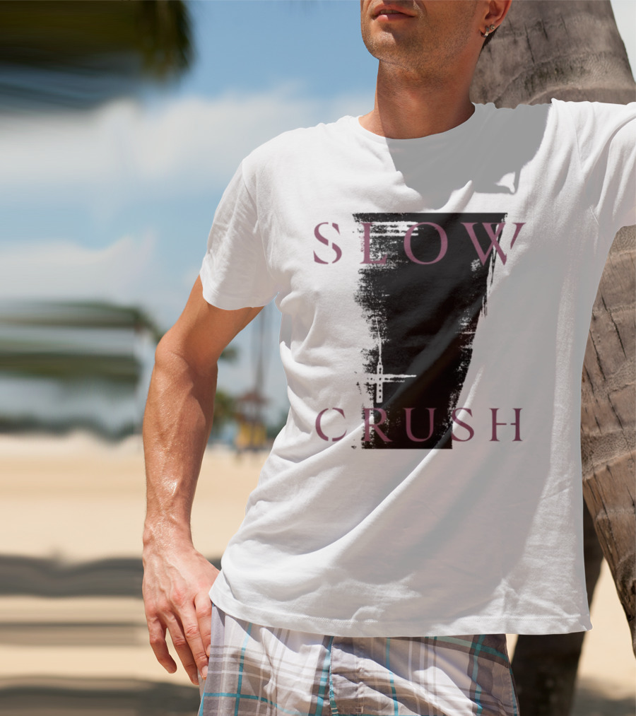 Slow Crush Thirst White 7 T-Shirt