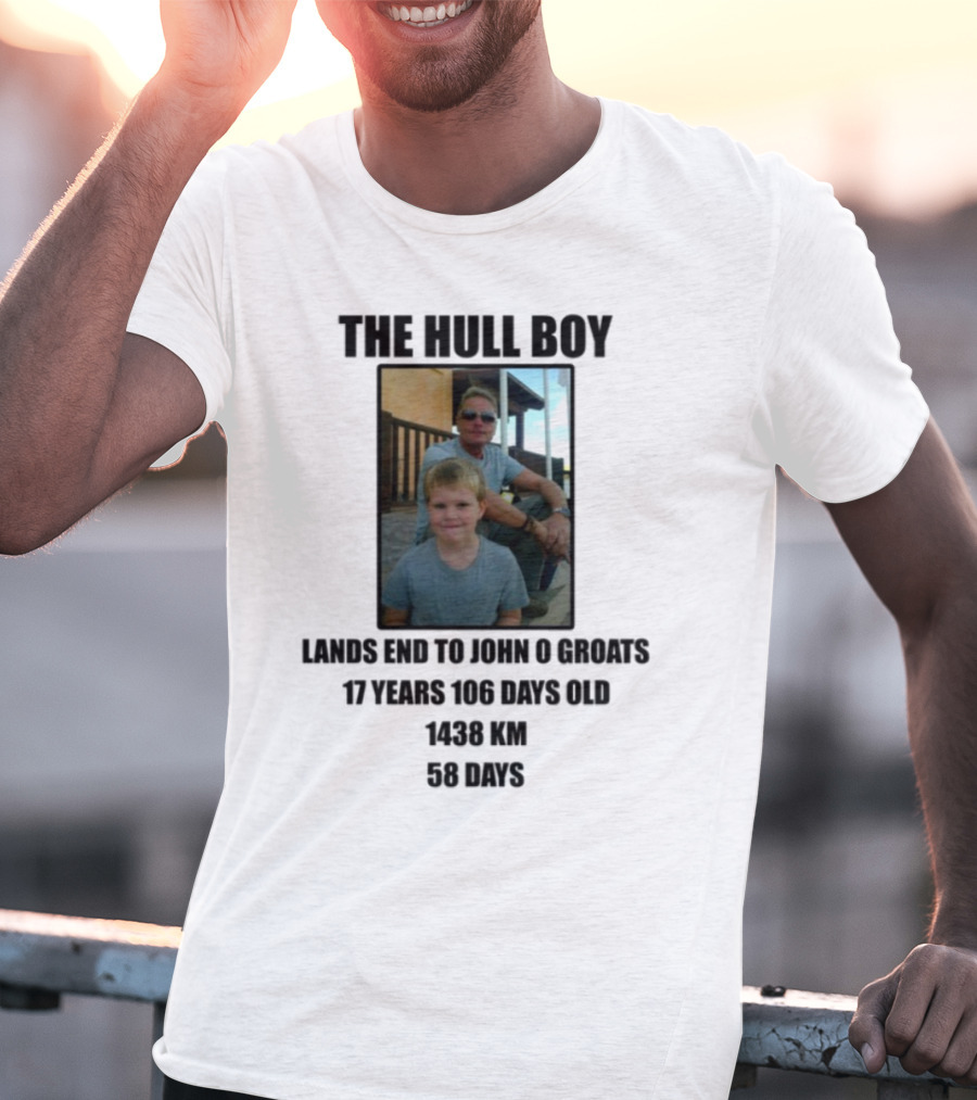 Thehullboy Youngest To Run UK For Mental Health T-Shirt