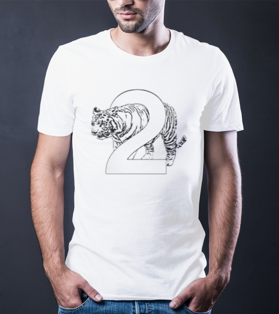 222 Pixel Tiger Graphic Wild Style T-Shirt