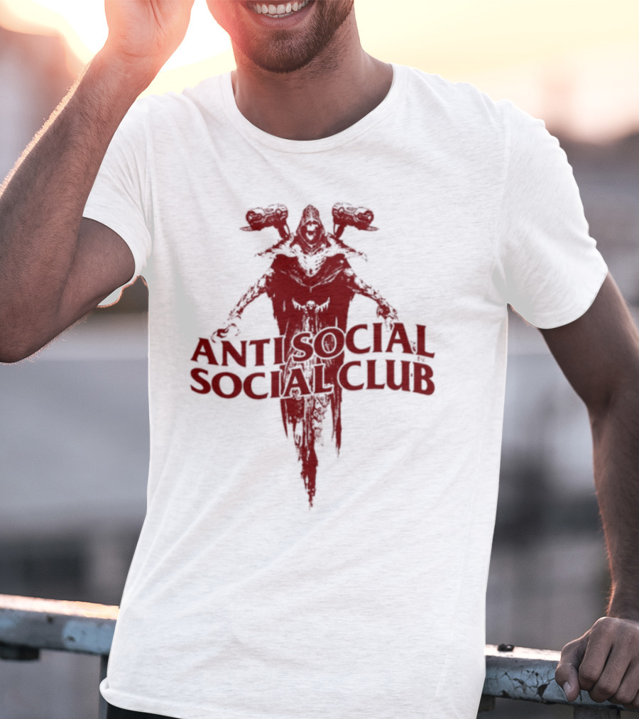 Anti Social Social Club Doom Revenant Collaboration T-Shirt