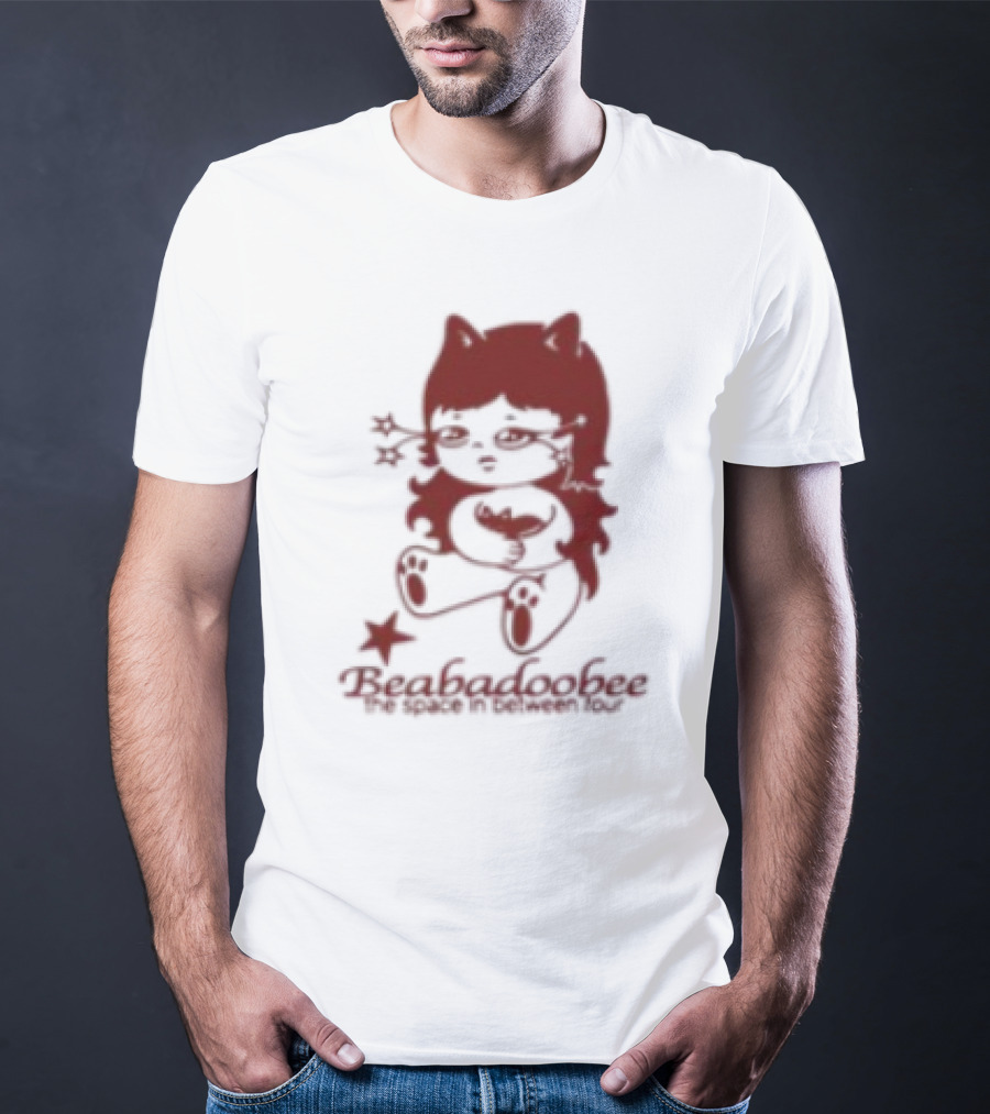 Beabadoobee The Space In Between Tour Cat Ears Character This Is How Tomorrow Moves T-Shirt