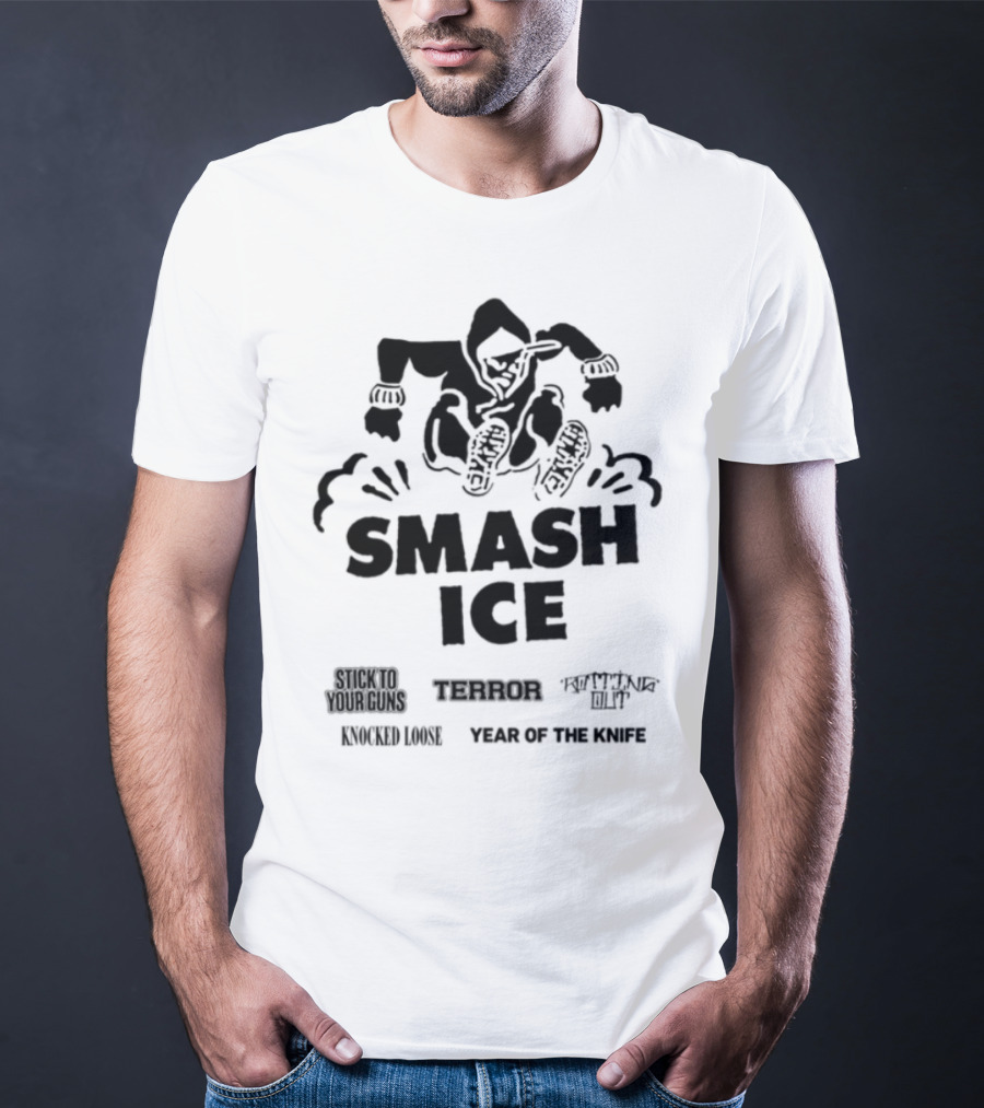 Smash Ice Stick To Your Guns Urban Warrior Monster Visions T-Shirt
