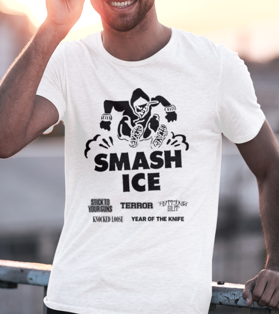 Smash Ice Stick To Your Guns Urban Warrior Monster Visions T-Shirt