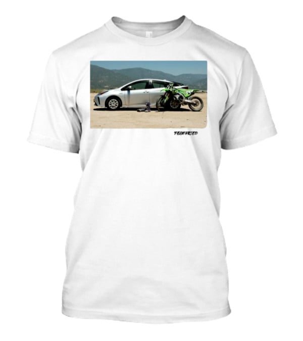 Team Fried Foreign Prius Dirt Bike Adventure TRVRD T-Shirt