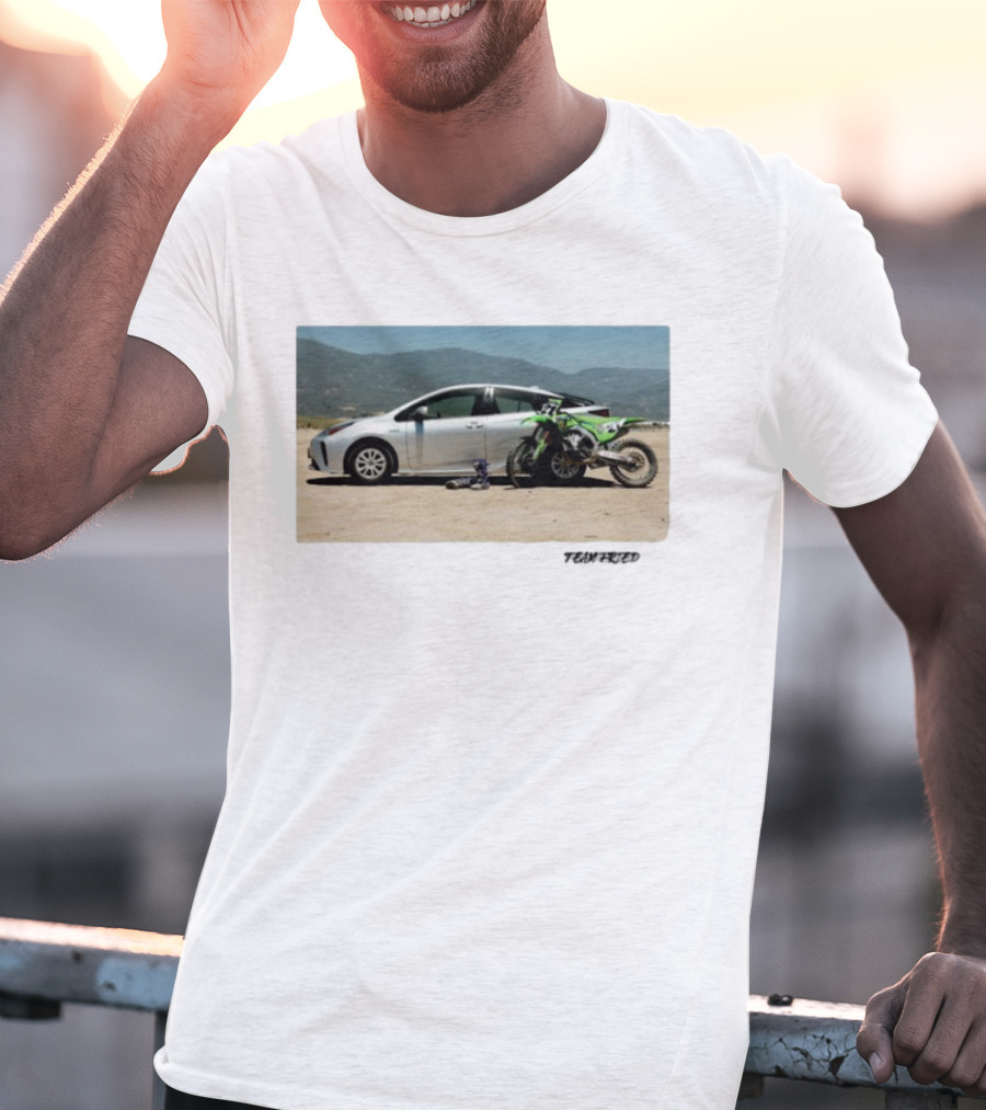 Team Fried Foreign Prius Dirt Bike Adventure TRVRD T-Shirt