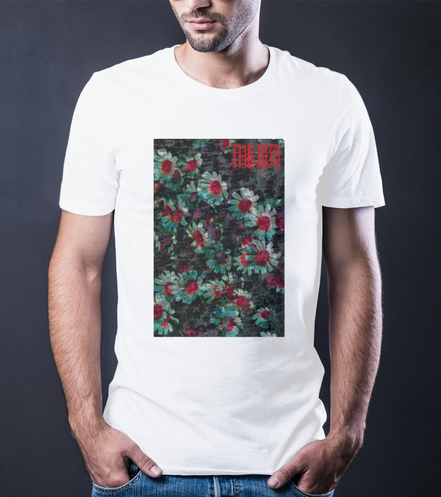 The 1975 Floral Print Graphic Flowers The 1975 T-Shirt