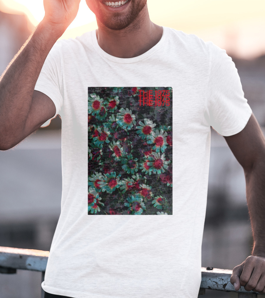 The 1975 Floral Print Graphic Flowers The 1975 T-Shirt