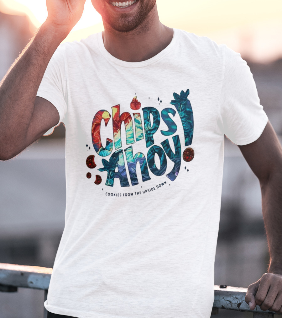 Chips Ahoy Cookies From The Upside Down Stranger Things Inspired T-Shirt