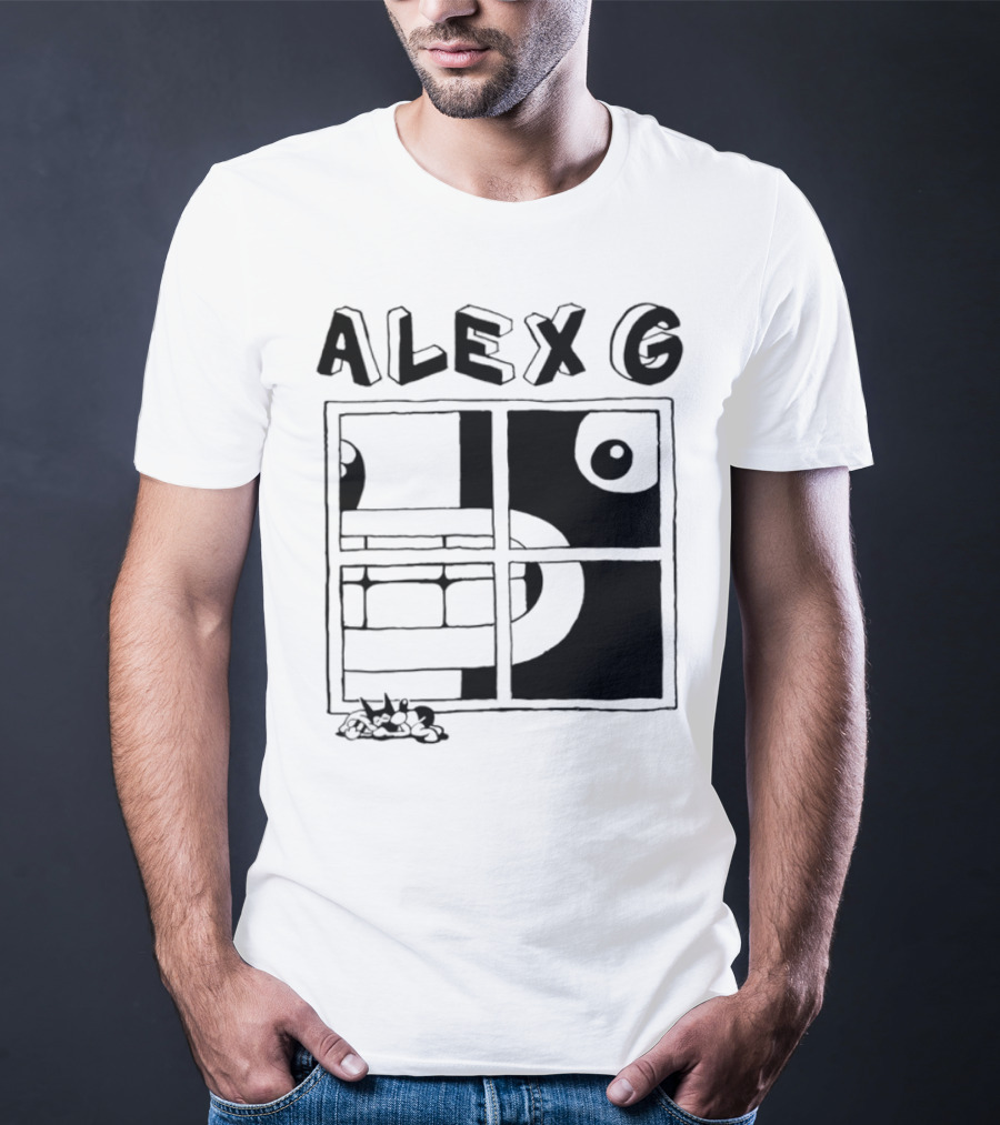 Alex G Concert Tour Music Window Design T-Shirt