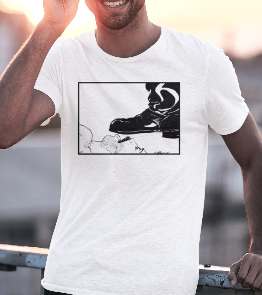 Gay Leather Boot LGBTQ Boseck Bondage Pride T-Shirt