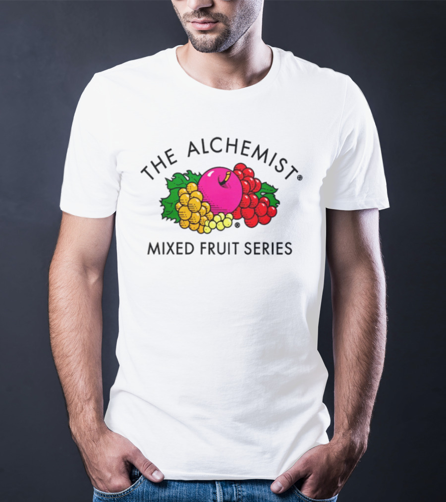 The Alchemist Limited Edition Mixed Fruit Pink Yellow Red Grapes Series T-Shirt