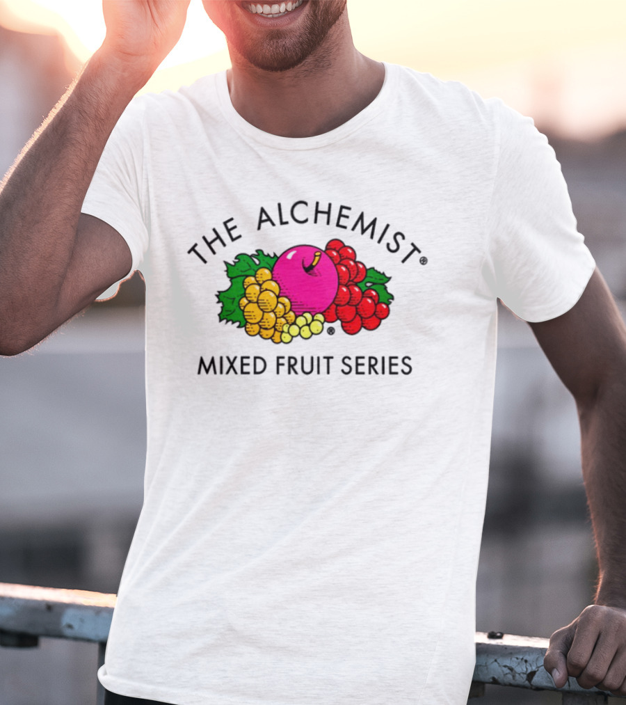 The Alchemist Limited Edition Mixed Fruit Pink Yellow Red Grapes Series T-Shirt