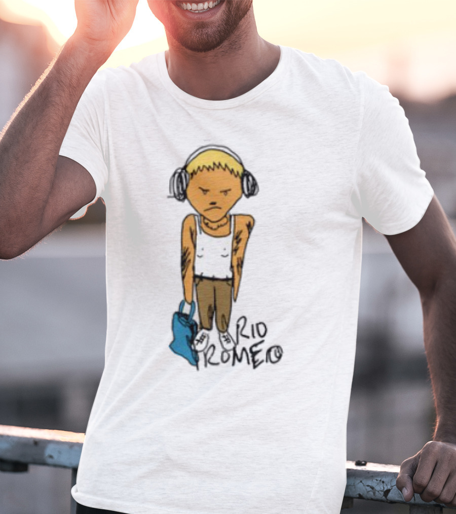Rio Romeo Cartoon Character Blonde Blue Bag T-Shirt