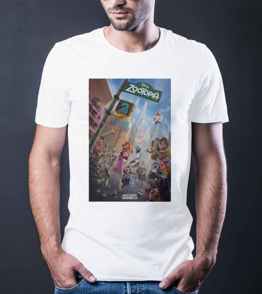 Disney Zootopia 2 Movie November 26 Only In Theaters T-Shirt