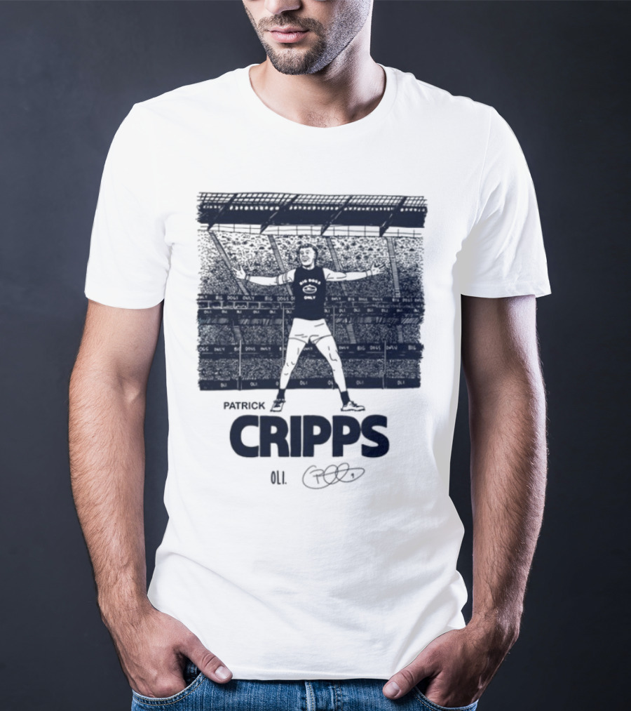 Patrick Cripps AFL Football Star Oli Tribute T-Shirt