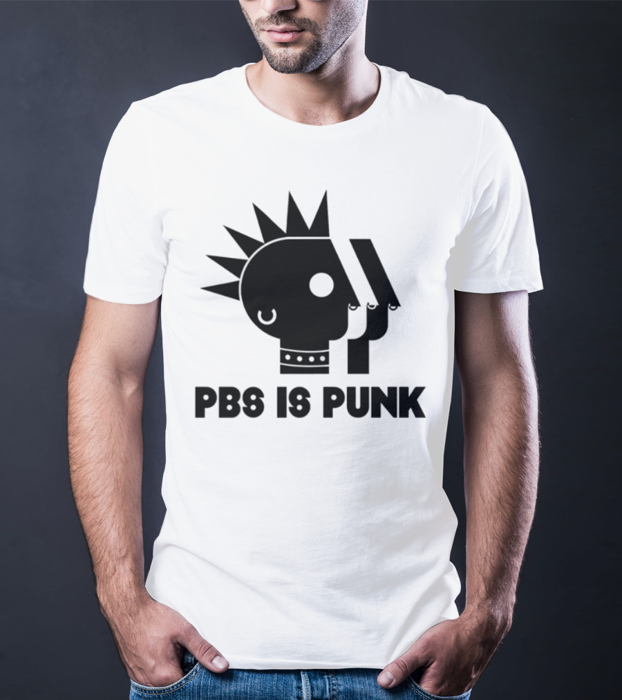 Two Crow Collective PBS Is Punk Vintage Cassette Vinyl Roots T-Shirt