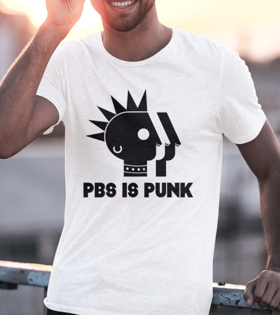 Two Crow Collective PBS Is Punk Vintage Cassette Vinyl Roots T-Shirt