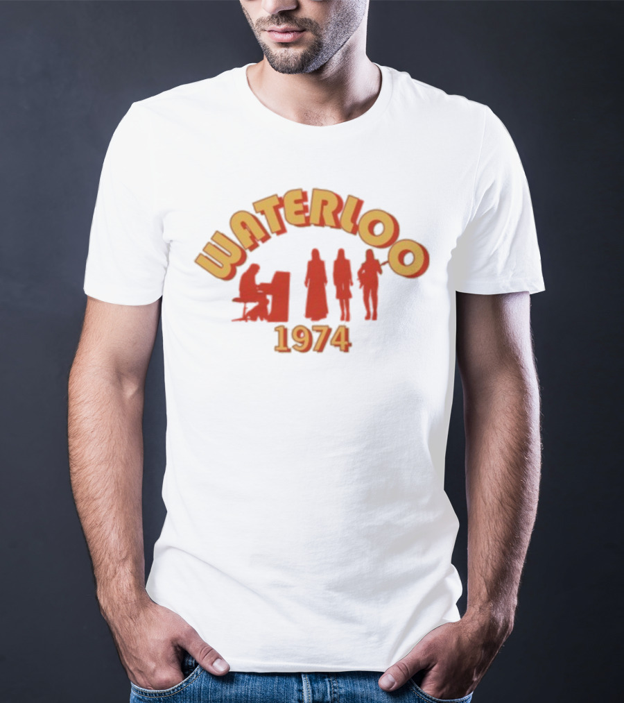 ABBA Waterloo 1974 Silhouettes T-Shirt