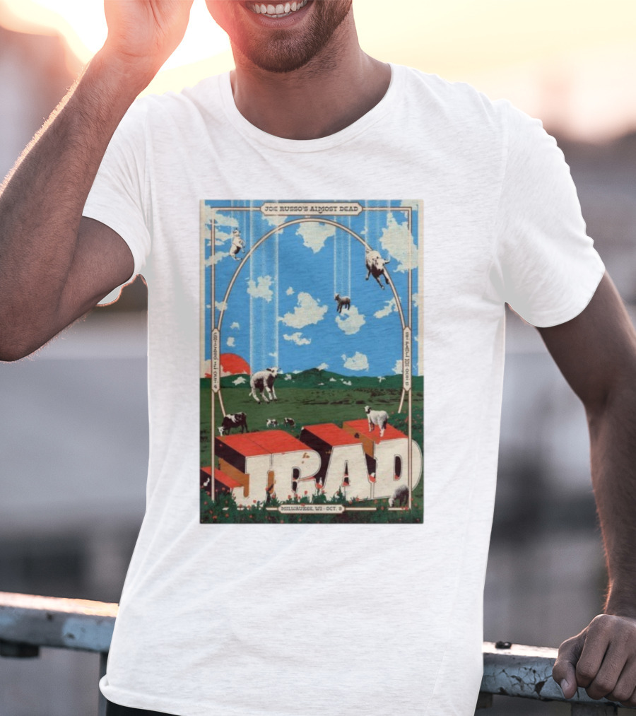 Joe Russo's Almost Dead JRAD Milwaukee WI Oct 3 2025 Lambs Clouds T-Shirt