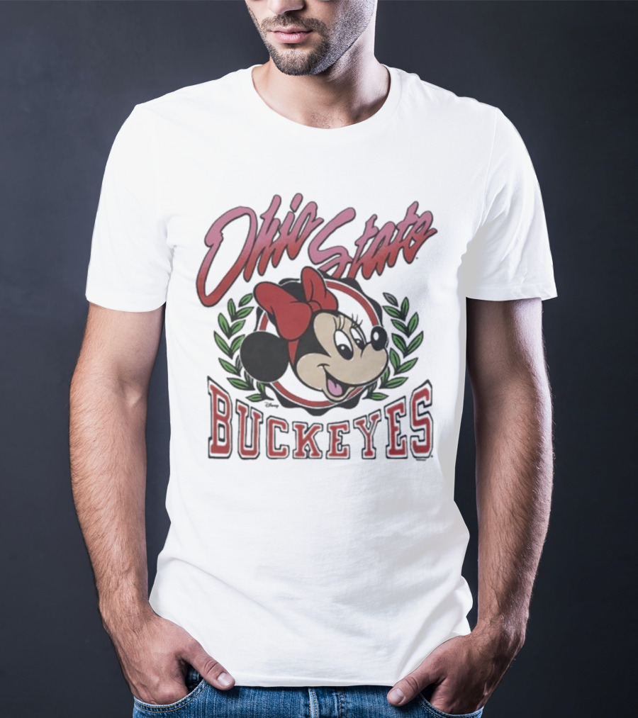 Ohio State Buckeyes Minnie Mouse Disney Collab T-Shirt