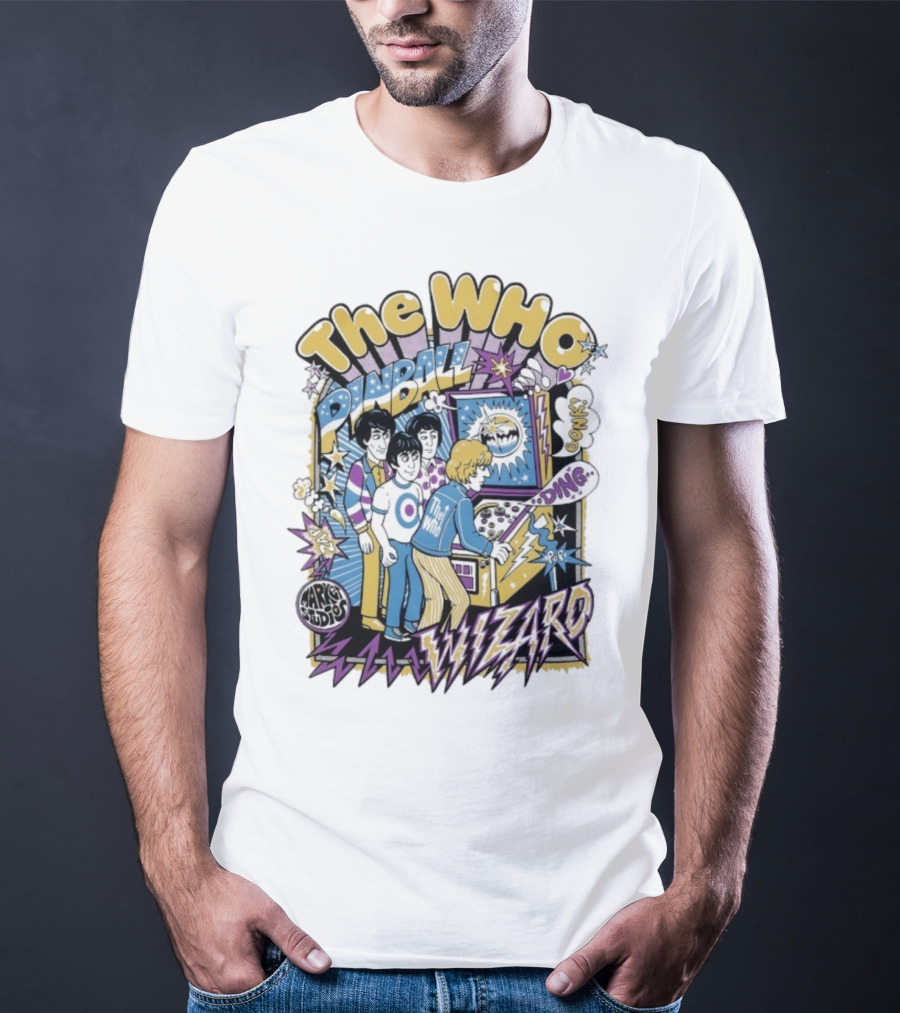 The Who Pinball Wizard Market Studios Collaboration T-Shirt