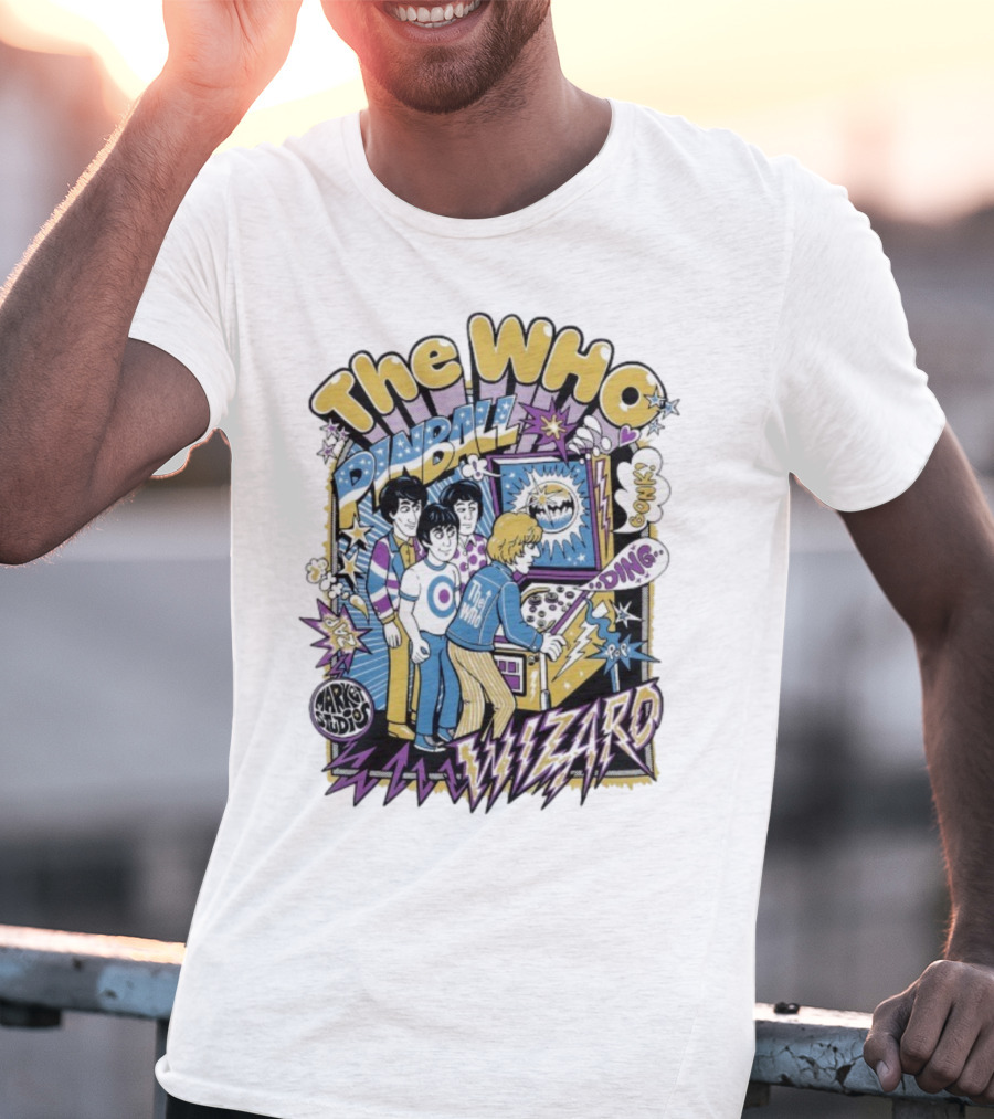 The Who Pinball Wizard Market Studios Collaboration T-Shirt