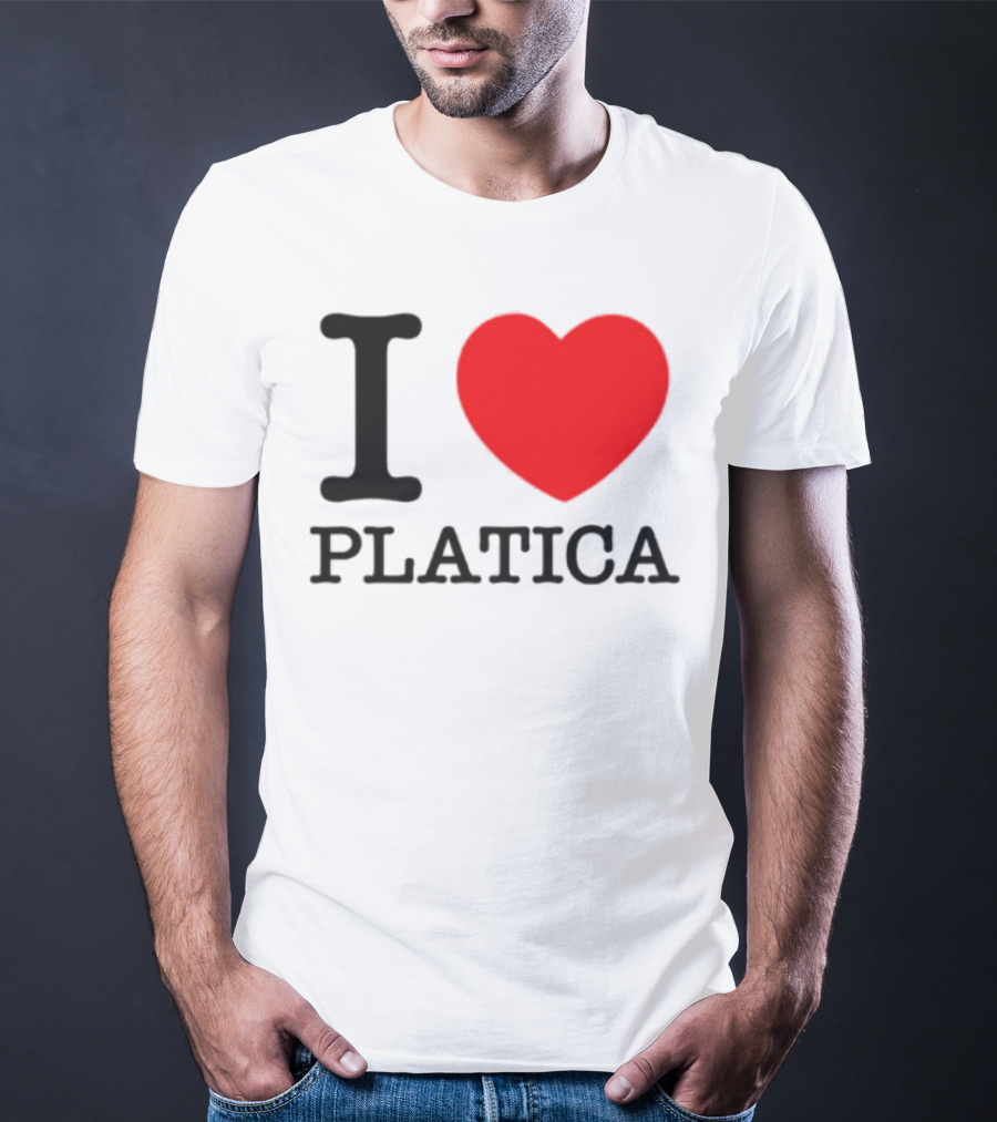 I Heart Platica Conversation Enthusiast T-Shirt