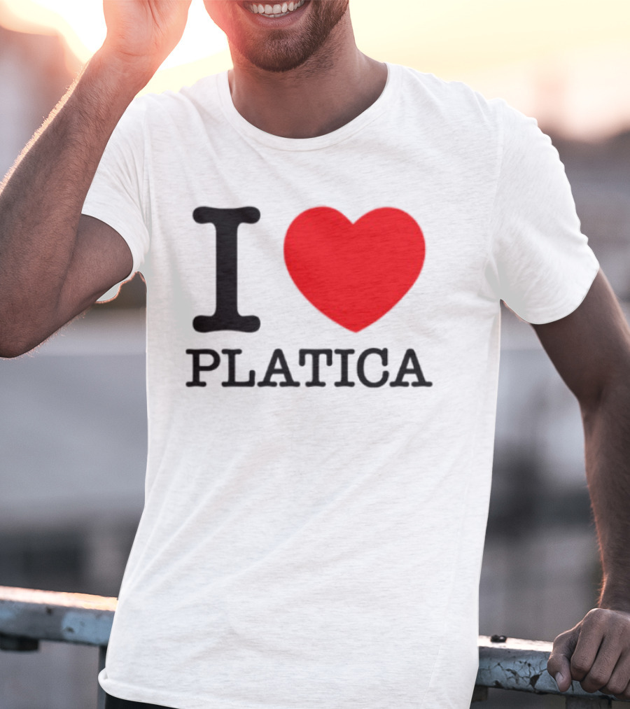 I Heart Platica Conversation Enthusiast T-Shirt