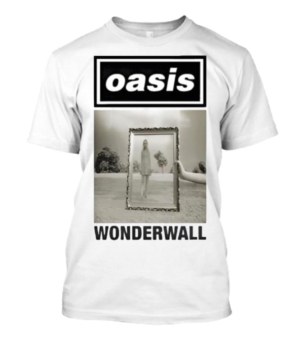 Oasis Wonderwall Single Oasisinet Visual T-Shirt