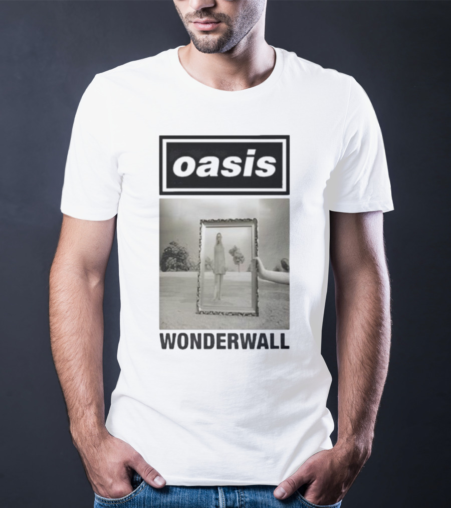 Oasis Wonderwall Single Oasisinet Visual T-Shirt
