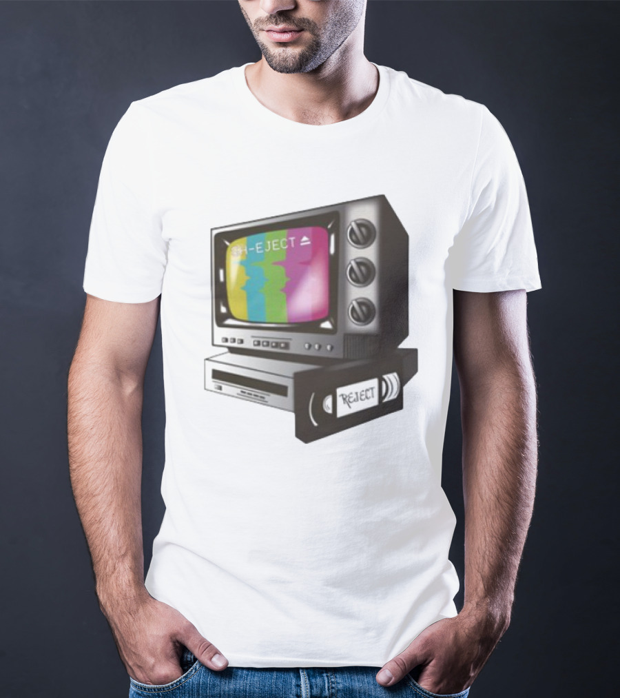 Sh-Eject Retro TV VHS Eject Design T-Shirt