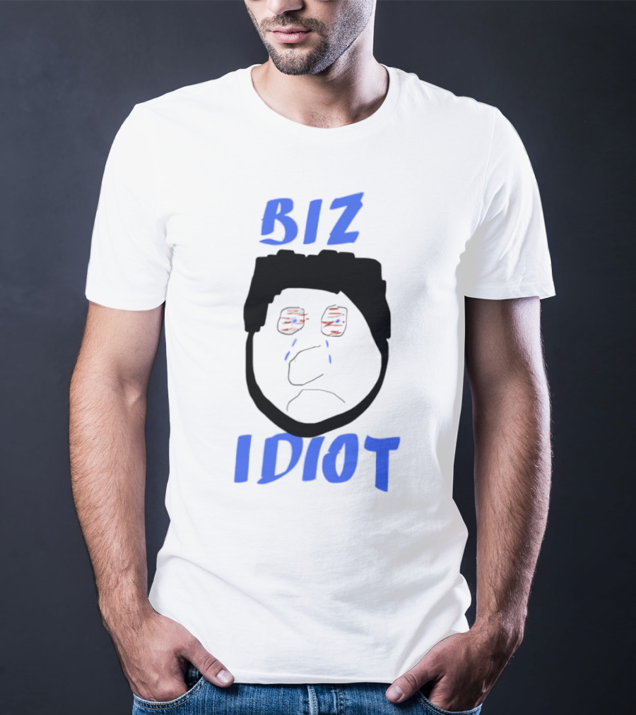 Biz Idiot Meme Renaissance Style Tears T-Shirt