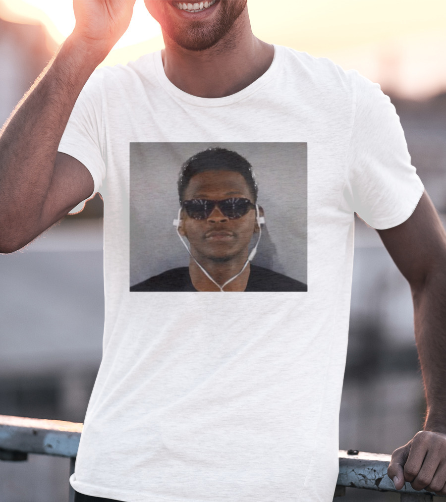 Anthony Edwards Basketball Star Classic Style Photo T-Shirt