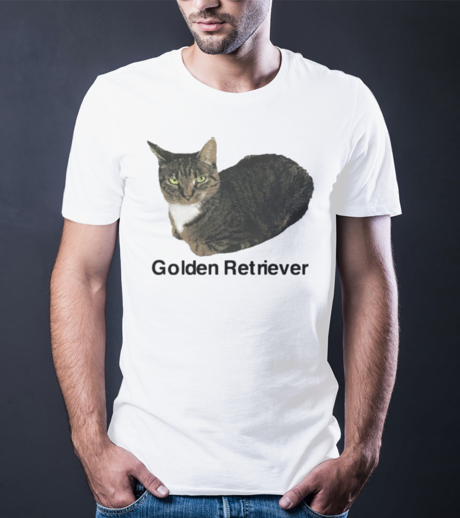 Henry Johnson Cat Humor Golden Retriever Caption T-Shirt