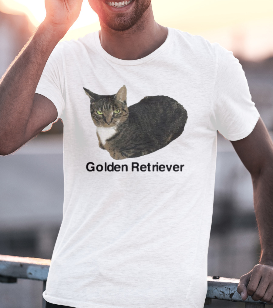 Henry Johnson Cat Humor Golden Retriever Caption T-Shirt