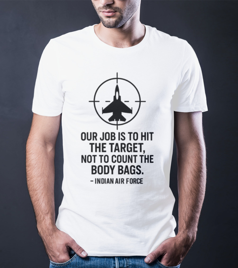 Our Job Is To Hit The Target Sniper The Punisher T-Shirt