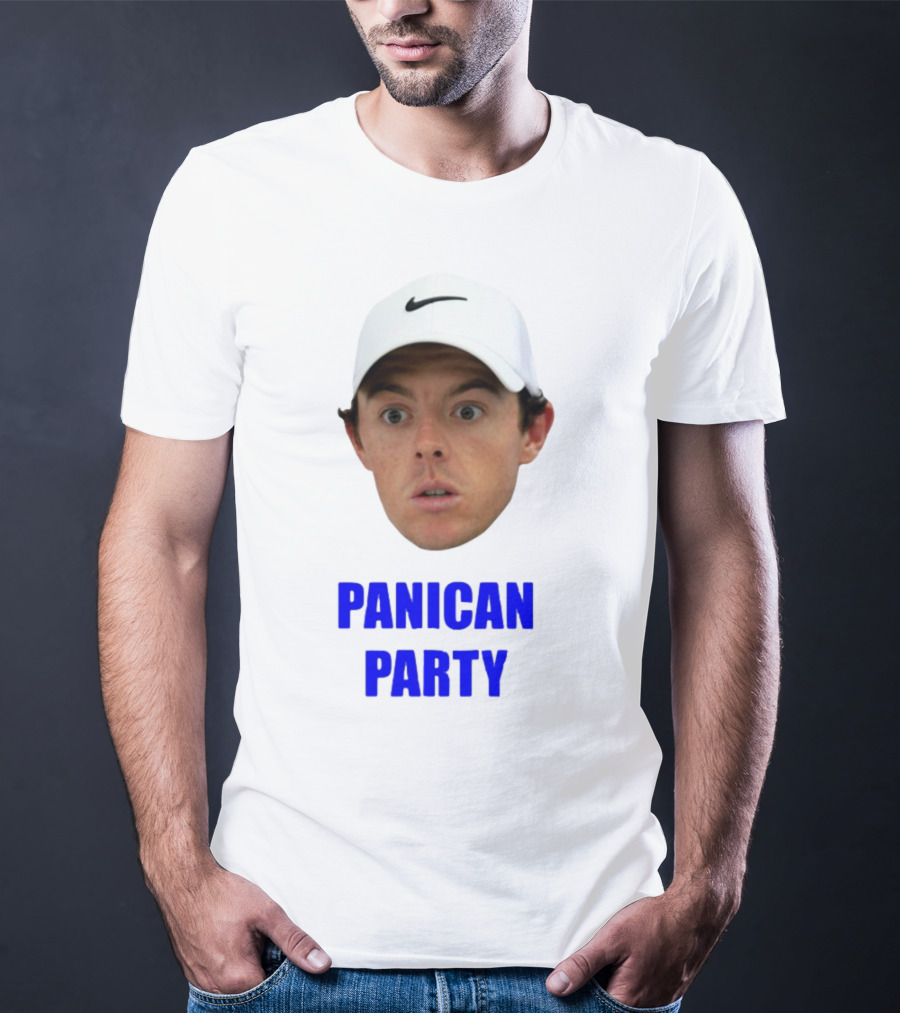 Panican Party Funny Golf Cap Expression T-Shirt