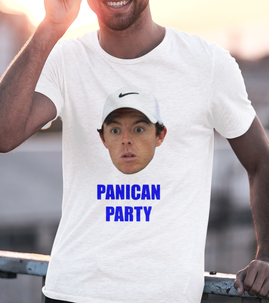 Panican Party Funny Golf Cap Expression T-Shirt