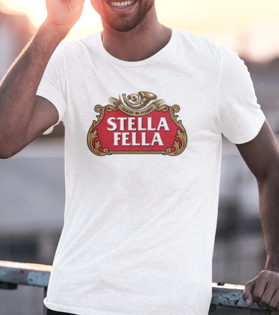 Good Fellas Stella Fella Horn Emblem T-Shirt