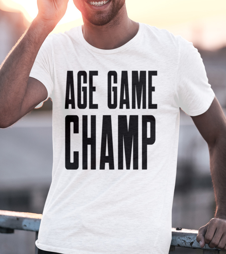 Age Video Game Controller Champ T-Shirt